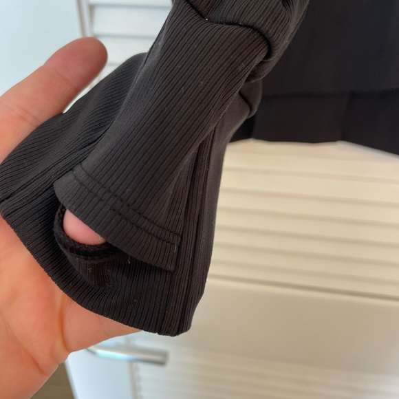 Athleta Black Hoodie Sweatshirt - Picture 6 of 8